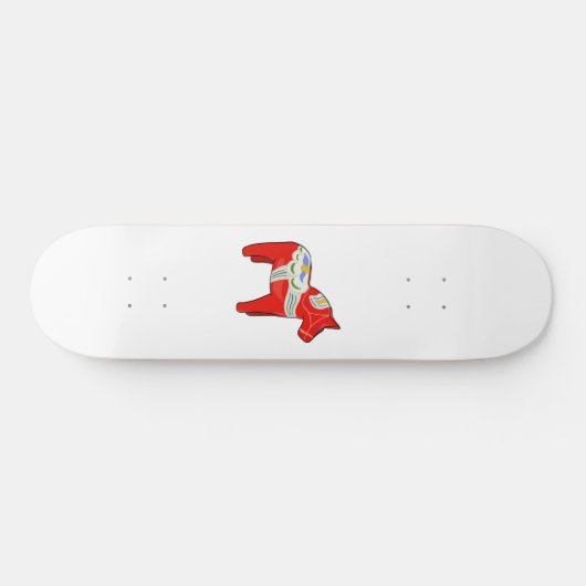Dalecarlistisch paard persoonlijk skateboard (Horizontaal)
