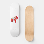 Dalecarlistisch paard persoonlijk skateboard (Voorkant)