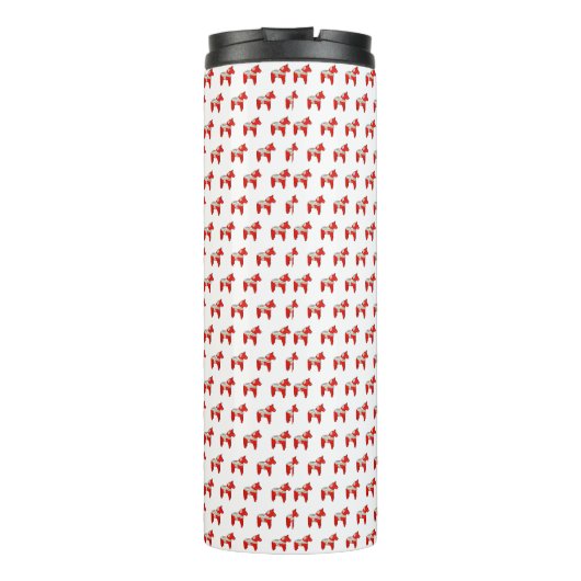 Dalecarlistisch paard thermosbeker (Achterkant)