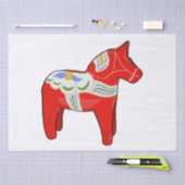 Dalecarlistisch paard tissuepapier (Craft)