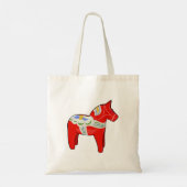 Dalecarlistisch paard tote bag (Achterkant)