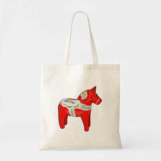 Dalecarlistisch paard tote bag (Voorkant)