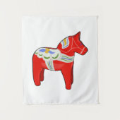 Dalecarlistisch paard wandkleed (Voorkant)
