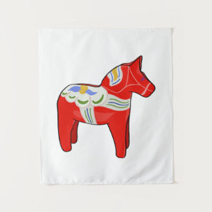 Dalecarlistisch paard wandkleed