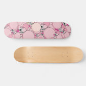 Dalek "Old School" Roze Persoonlijk Skateboard (Horizontaal)
