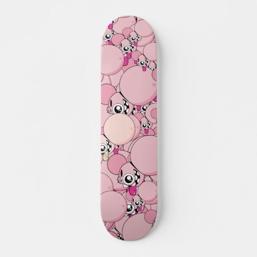 Dalek "Old School" Roze Persoonlijk Skateboard (Voorkant)