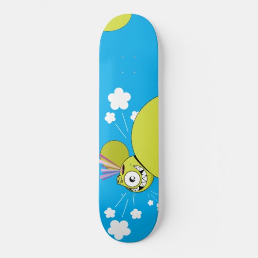 Dalek "Rainbow Thoughts" Persoonlijk Skateboard (Voorkant)