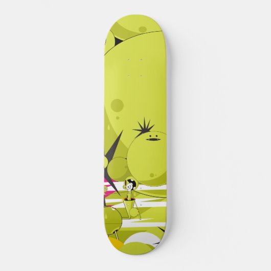 Dalek "Triptych Part 3" Persoonlijk Skateboard (Voorkant)