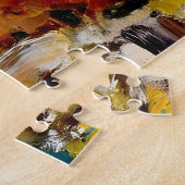 Dales in Bloom: een landschap in Yorkshire Legpuzzel (Zijkant)