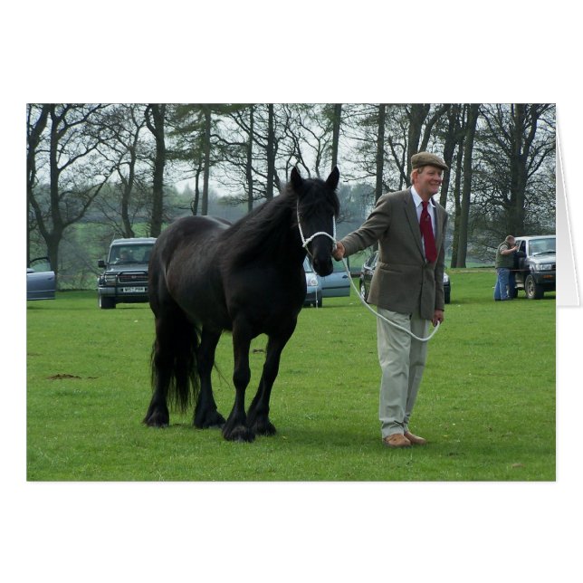Dales Pony-kaart (Voorkant Horizontaal)
