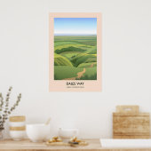 Dales Way Travel Poster (Keuken)