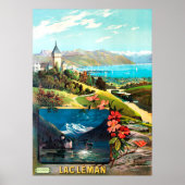 d'ALÉSI, F. Hugo. Lac Leman, 1895. Poster (Voorkant)