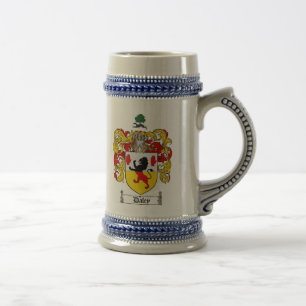Daley Coat of Arms Stein / Daley Family Crest Bierpul
