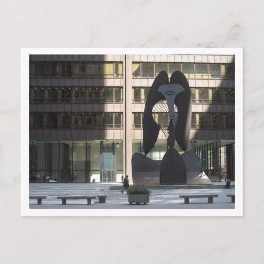 Daley Plaza Briefkaart (Voorkant)