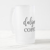 Dalgona TikTok slagroom koffie Matglas Bierpul (Voorkant links)