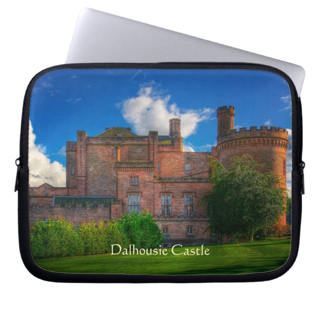 Dalhousie Castle, Midlothian, Schotland Laptop Sleeve (Voorkant)