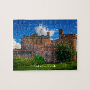 Dalhousie Castle, Midlothian, Schotland Legpuzzel