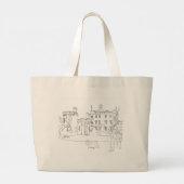 Dalhousie Castle, Schotland Tote Tas (Achterkant)