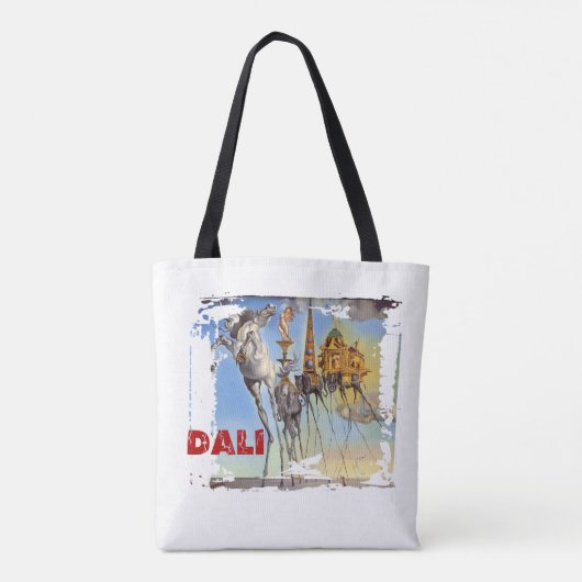 Dali Canvas tas (Achterkant)