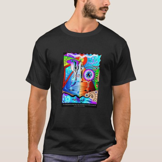 Dali Eyezation Black T-shirt (Voorkant)