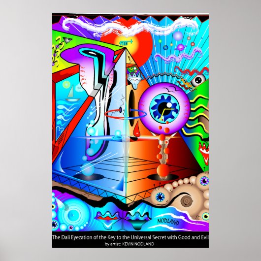 DALI EYEZATION POSTER (Voorkant)