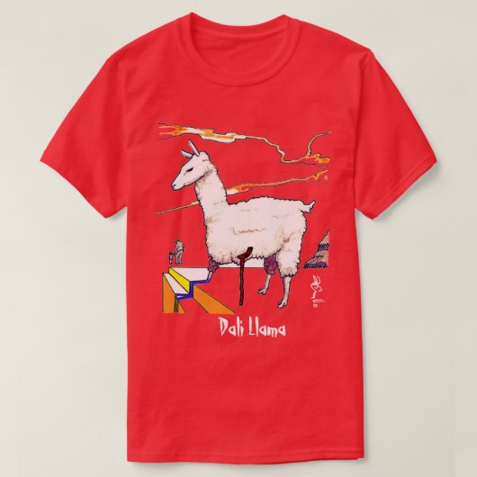 Dali Llama T-shirt (Design voorkant)