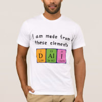 Dali periodiek shirt