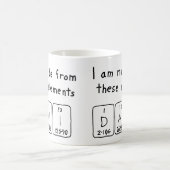 Dali periodieke lijstnaam mok (Center)