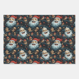 Dali-Santa Inpakpapier Vel