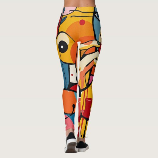 Dali Style Leggings (Achterkant)