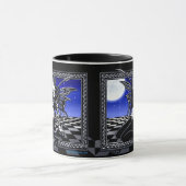 "Dali" Surreal Moonlite Faerie Mok (Midden)