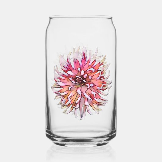 DALIA-BLOEM BLIKVORM GLAS (Voorkant)