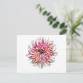 DALIA BLOEM BRIEFKAART (Staand voorkant)