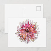 DALIA BLOEM BRIEFKAART (Voorkant / Achterkant)