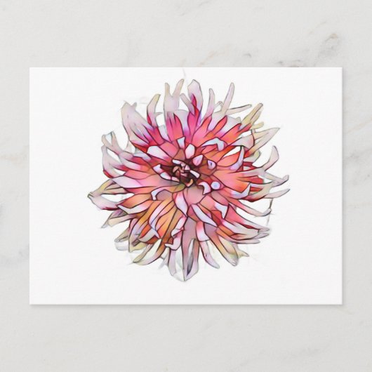 DALIA BLOEM BRIEFKAART (Voorkant)
