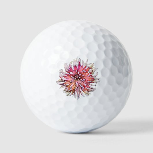 DALIA-BLOEM GOLFBALLEN (Voorkant)