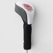 DALIA-BLOEM GOLFHEADCOVER (Schuin)