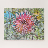 DALIA-BLOEM LEGPUZZEL (Horizontaal)