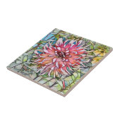 DALIA-BLOEM TEGELTJE (Zijkant)