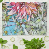 DALIA-BLOEM THEEDOEK (Gevouwen)