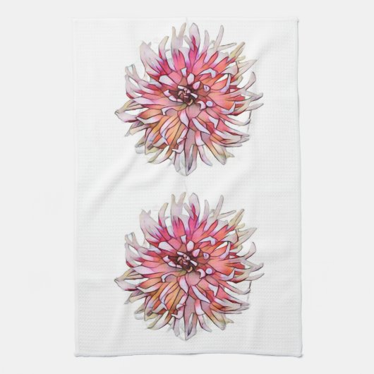 DALIA BLOEM THEEDOEK (Verticaal)
