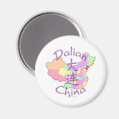 Dalian China Magneet (Voorkant / Achterkant)