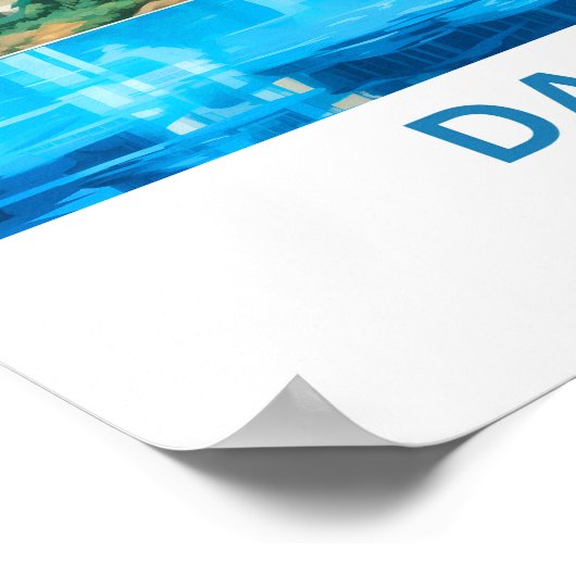 Dalian China Reisprint Poster (Hoek)