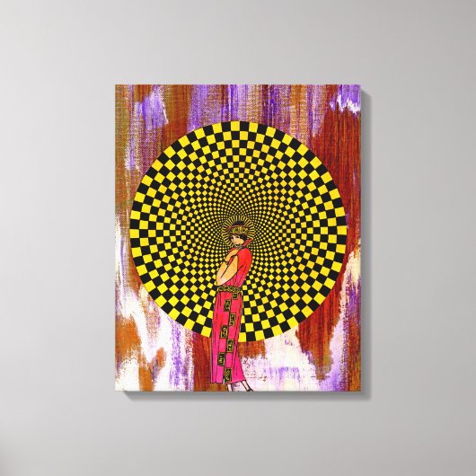 Daliance van Michael Moffa Canvas Afdruk (Voorkant)