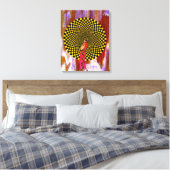 Daliance van Michael Moffa Canvas Afdruk (Insitu (Slaapkamer))