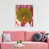 Daliance van Michael Moffa Canvas Afdruk (Insitu (Woonkamer))