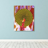 Daliance van Michael Moffa Canvas Afdruk (Insitu (Houten vloer))