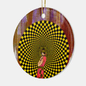 Daliance van Michael Moffa Keramisch Ornament (Links)