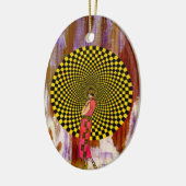 Daliance van Michael Moffa Keramisch Ornament (Links)