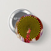 Daliance van Michael Moffa Ronde Button 5,7 Cm (Voorkant /achterkant)